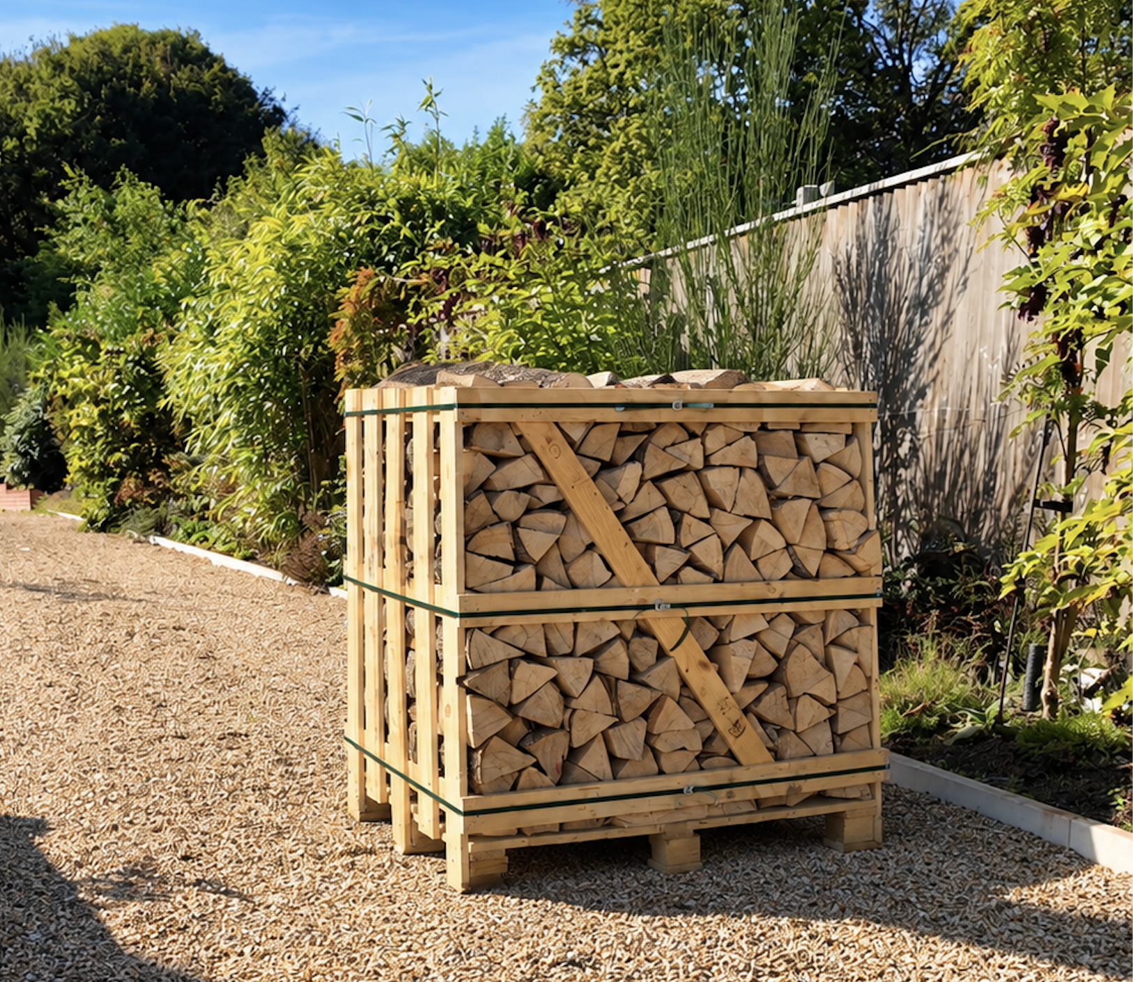 Kiln Dried Ash Crate (≈25cm Logs) - Image 3